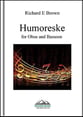 Humoreske  for Oboe and Bassoon P.O.D. cover